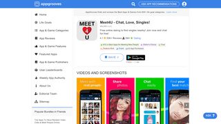 
                            4. Meet4U - Chat, Love, Singles! - by WILDEC LLC - #13 App in ... - Meet4u Sign Up