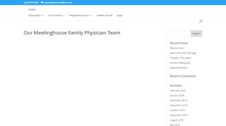 
                            3. MeetingHouse Family Physicians | New updated site - Meetinghouse Family Physicians Portal