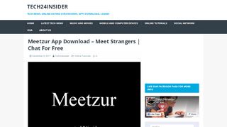 
                            8. Meetzur App Download - Meet Strangers | Chat For Free - Meetzur Portal