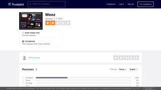 
                            7. Meez Reviews | Read Customer Service Reviews of www ... - Beta Meez Sign Up