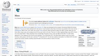 
                            4. Meez - Wikipedia - Beta Meez Sign Up