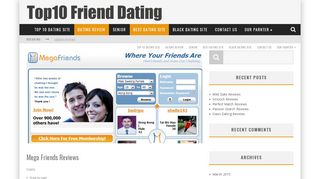 Mega Friends Reviews - Top Online Dating Sites 2015 - Megafriends Com Portal