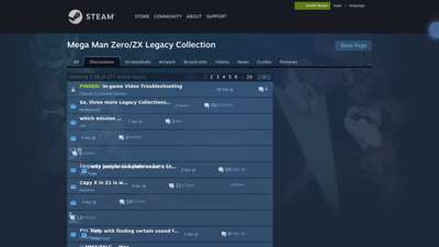 Mega Man Zero/ZX Legacy Collection ... - Steam Community