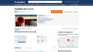 
                            2. megaflix.net Reviews - 48 Reviews of Megaflix.net | Sitejabber - Megaflix Portal
