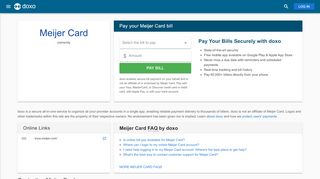 
                            14. Meijer Card | Make Your Credit Card Payment Online | doxo.com - Meijer Mastercard Credit Card Portal