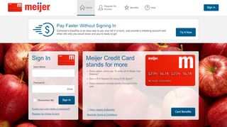 
                            7. Meijer® Credit Card - Manage your account - Comenity - Comerica Bank Credit Card Portal