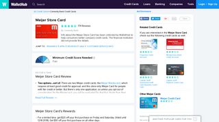 
                            10. Meijer Credit Card Reviews - WalletHub - Meijer Mastercard Credit Card Portal