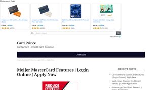
                            9. Meijer MasterCard Features | Login Online ... - Card Prince - Meijer Mastercard Credit Card Portal