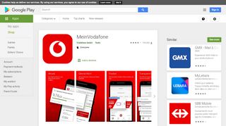 
                            4. MeinVodafone - Apps on Google Play - Meinvodafone App Portal Geht Nicht