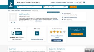 
                            8. Melaleuca, Inc | Better Business Bureau® Profile - Melaleuca Sign In Canada