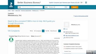 
                            7. Melaleuca, Inc | Complaints | Better Business Bureau® Profile - Melaleuca Sign In Canada