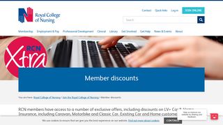 
                            4. Member discounts | Royal College of Nursing - Rcn Portal Uk