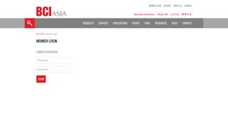 
                            7. Member Login - BCI ASIA - Asia Com Portal