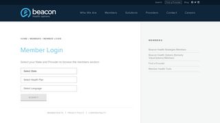
                            4. Member Login | Beacon Health Options - My Beacon Health Portal