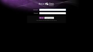 
                            2. Member Login | Rich Dad World PowerPack - Rich Dad Portal