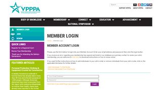 
                            7. Member Login - vpppa - Roster Plus Portal