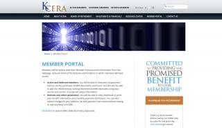 Member Portal | KCERA - Kcera Member Portal