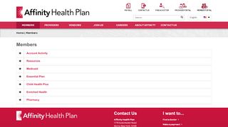 
                            2. Members - Affinity Health Plan - Affinity Member Portal