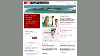 
                            3. Members - ASR Health Benefits - Asr Provider Portal
