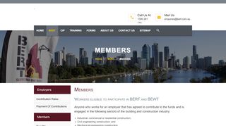 
                            3. Members - BERT - Bert Redundancy Portal