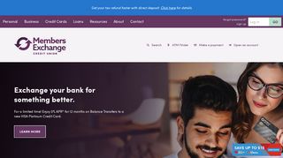 
                            4. Members Exchange Credit Union | Banking, Loans & Credit ... - Mecuanywhere Portal