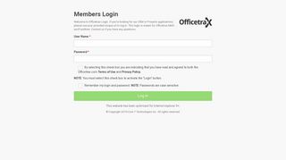 
                            1. Members Login - Officetrax - Uniqueshopers Portal