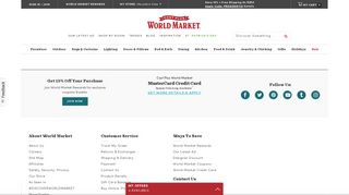 
                            2. Members Only | World Market - World Market Explorer Com Portal