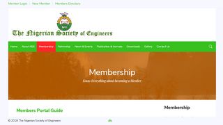 
                            5. Members Portal Guide - The Nigerian Society of Engineers - Nse Org Ng Portal