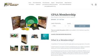 
                            3. Membership - Gold Prospectors Association of America - Gpaa Login