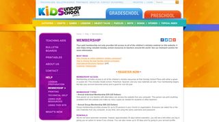 
                            9. Membership Information - Kids Sunday School Place - Kidssundayschool Com Portal