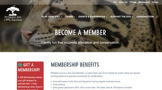 
membership | Pittsburgh Zoo & PPG Aquarium  
