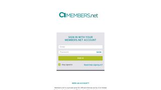 Members.net - Sign In