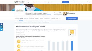 
Memorial Hermann Health System Benefits | Comparably  
