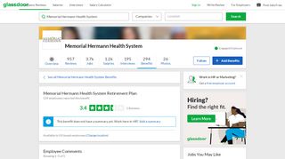 
Memorial Hermann Health System Employee Benefit ...  
