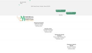 
                            2. Memorial Hospital Chester, IL | ER | Convenient Care - Memorial Hospital Chester Il Patient Portal