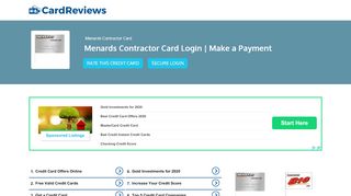 
                            6. Menards Contractor Card Login | Make a Payment - Menards Contractor Portal