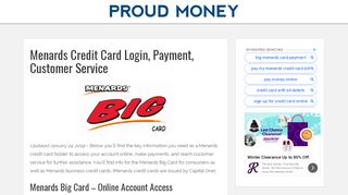 
Menards Credit Card Login, Payment, Customer Service ...  
