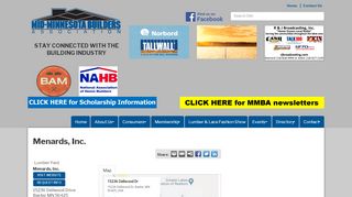 
Menards, Inc. | Lumber Yard - Mid Minnesota Builders ...  
