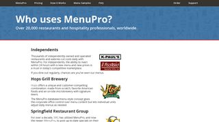 
                            3. MenuPro Users - SoftCafe - Imenupro Portal