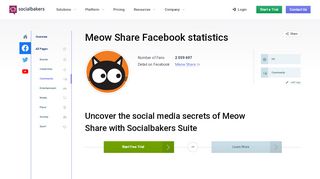 
                            5. Meow Share | Detailed statistics of Facebook page ... - Meow Share Accounts Facebook Portal