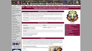 
                            4. MEPRS & DMHRSi - Carl R. Darnall Army Medical Center - Dmhrsi Login Army