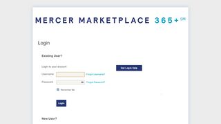 
                            4. Mercer Marketplace - Mercer Benefits Portal