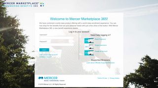
                            6. Mercer Marketplace - Mercer Life Insurance Portal