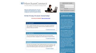 
                            3. MerchantConnect - Merchant Direct Sign In