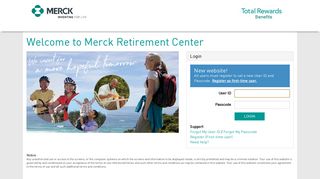 
                            1. Merck Retirement Center - benefitsweb.com - Merck Retirement Center Login