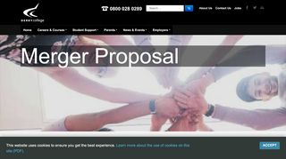
                            5. Merger Proposal - Derby College - Bilborough College Student Portal