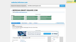 
                            6. meridian.smart-square.com at WI. Smart Square - Login - Smart Square Login Meridian Health