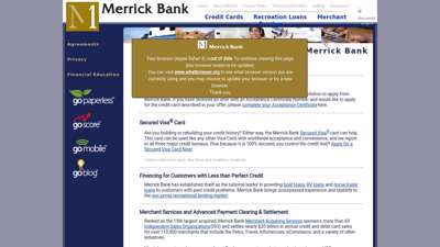 Merrick Bank Non-prime Services