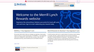 
                            7. Merrill Lynch Rewards - Credit Concierge Portal