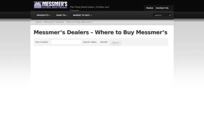 Messmer’s Dealers – Where to Buy Messmer’s
